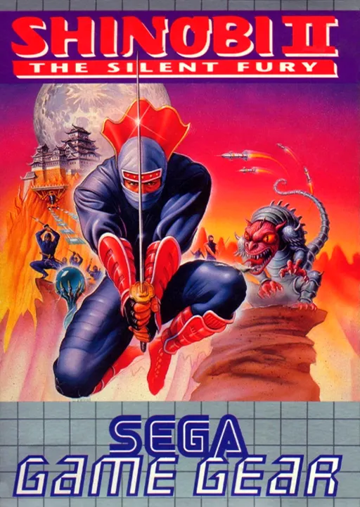 Обложка игры Shinobi II: The Silent Fury